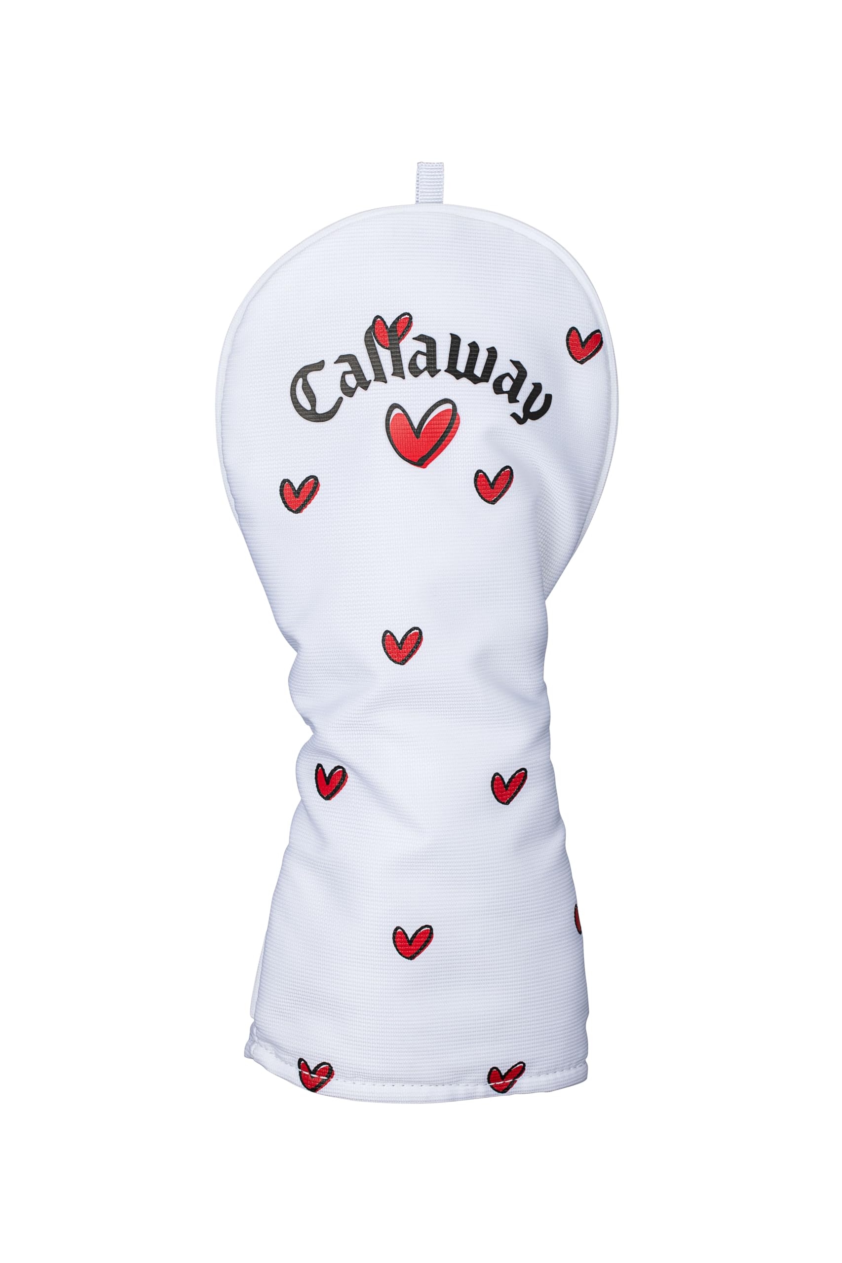 

Чехол Callaway Fairway Wood Head Cover LOVE CALLAWAY FWY WHT 24 FW со сменным номером, белый, женский (Для [3.4.5.7.9.X]) белый