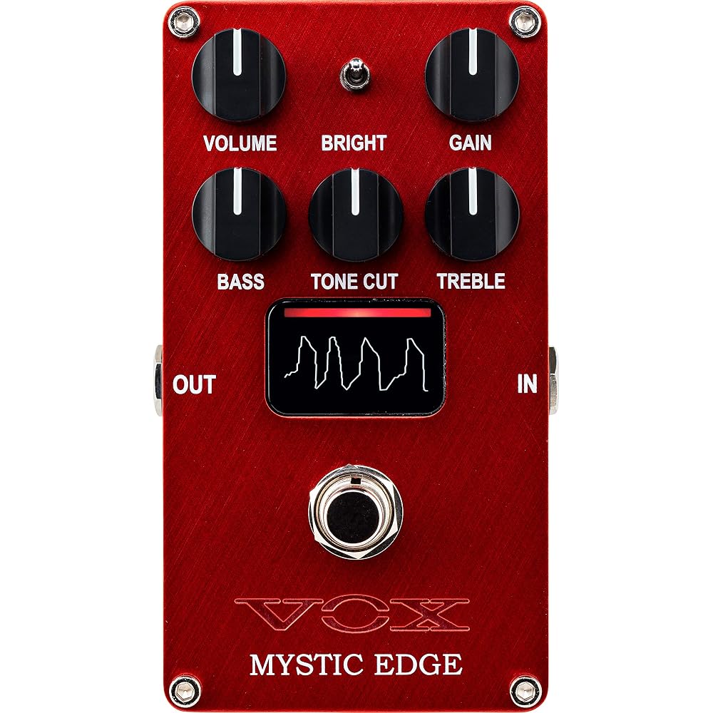 VOX VALVENERGY Tube Amplifier Pedal Effector MYSTIC EDGE (VE-ME) + Strobe Pedal Tuner VXT-1 Set