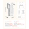 SucceBuy Automatischer Vorhangöffner APP-Fernsteuerung Hub im Lieferumfang enthalten Kompatibel mit Alexa und Google Home für Vorhangstangen U/I-Schienen