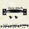 For Sliding Gate Handle Set of Two Perfectly Designed for Barn Doors In Garages or Sheds with Grip Friendly Features
