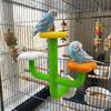 Wear Resistant Bird Cage Platform Space Saving Parrot Training Platform  for Small Birds