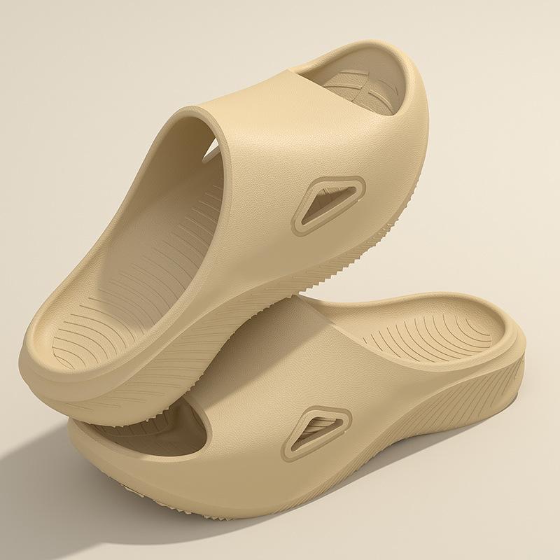 EVA Cool Slippers Sports Outer Wear Thick Bottom Household Non-slip Indoor Summer