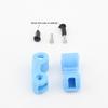 Gambe Occhiali in Silicone per Bambini Cerniera Occhiali Vite Antiscivolo Fissaggio Braccio Occhiali Sostituzione Accessorio Montatura Multicolore
