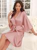 Set of 2 Robes Bride Bridesmaid Wedding Gift Bachelorette Party [Wp-Sz-Z1]