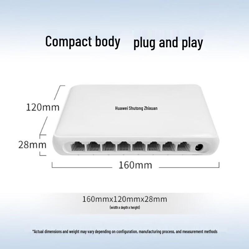 Huawei S1730S-L8T-A1 8-Port Gigabit Unmanaged Ethernet Switch