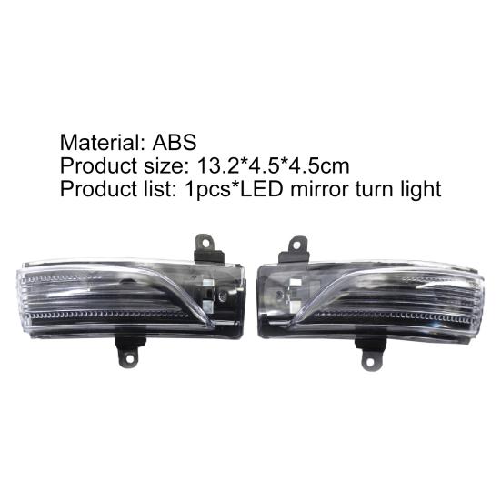 Rear View Mirror Light Replaceable Easy Installation LED Car Right Left Door Mirror Lamp 84401AJ010 84401AJ000 for Subaru Forester 2014-2018
