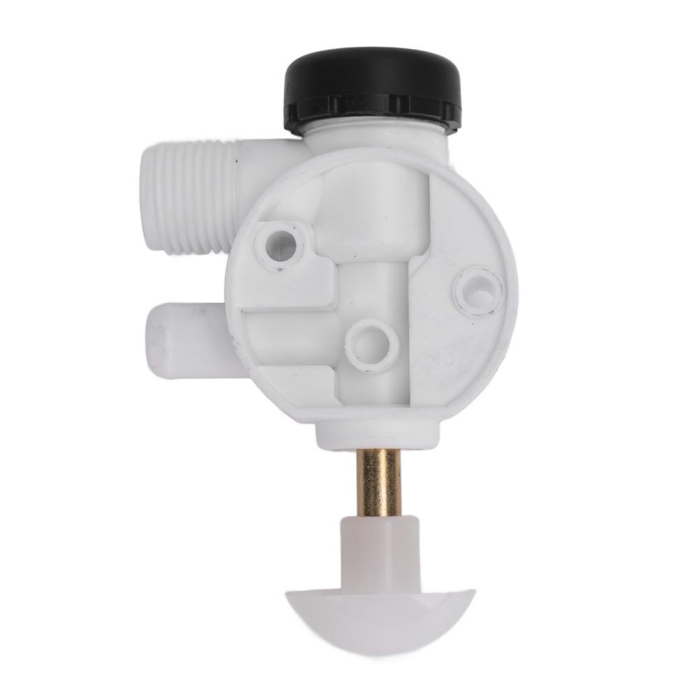 ABS Plastic Camper Toilet Valve Kit Leak Resistance Toilet Water Valve Parts  Camper Toilet