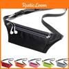 Comfortable Waterproof Waist Pouch With Earphone Hole And Zipper Pockets For Outdoor Use