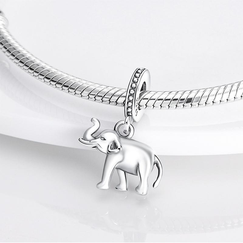 Compatible With Pan Authentic Original Bracelets Cute Pet Kitten Puppy Sheep Cute Colored Zircon Bead Components Do It Yourself High Quality Fine