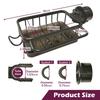 Kitchen Sink Faucet Organizer Dish Drain Rack, Rustproof Sponge Stand Adjustable Holder Sink Caddy Gadgets Storage Accessories