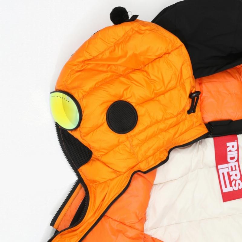 Ai Riders Girls Long Padding Jacket Cg782rtdna5