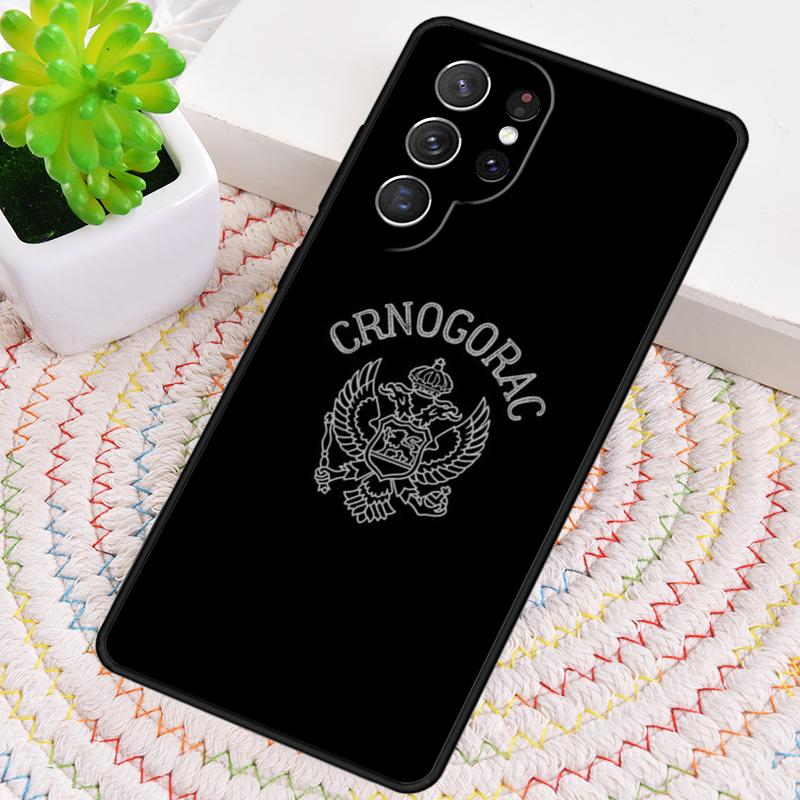 Montenegro Flag Silicone Phone Case For Samsung Galaxy note 10 pro S26 S25 S24 S23 S22 S21 Plus S25Ultra Capa Cover