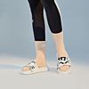 Kappa Lala Company Serie Giocatore Sandali a Ciabatta Comodi con Suola in Gomma Calzature Unisex Bianco K0BX5LT10D-012