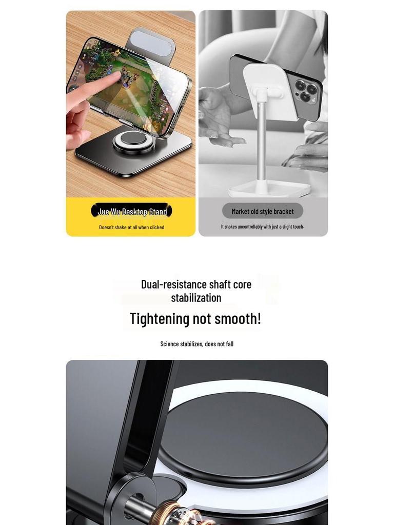 Heavy-Duty Rotatable Phone & Tablet Stand In Macaron Colors