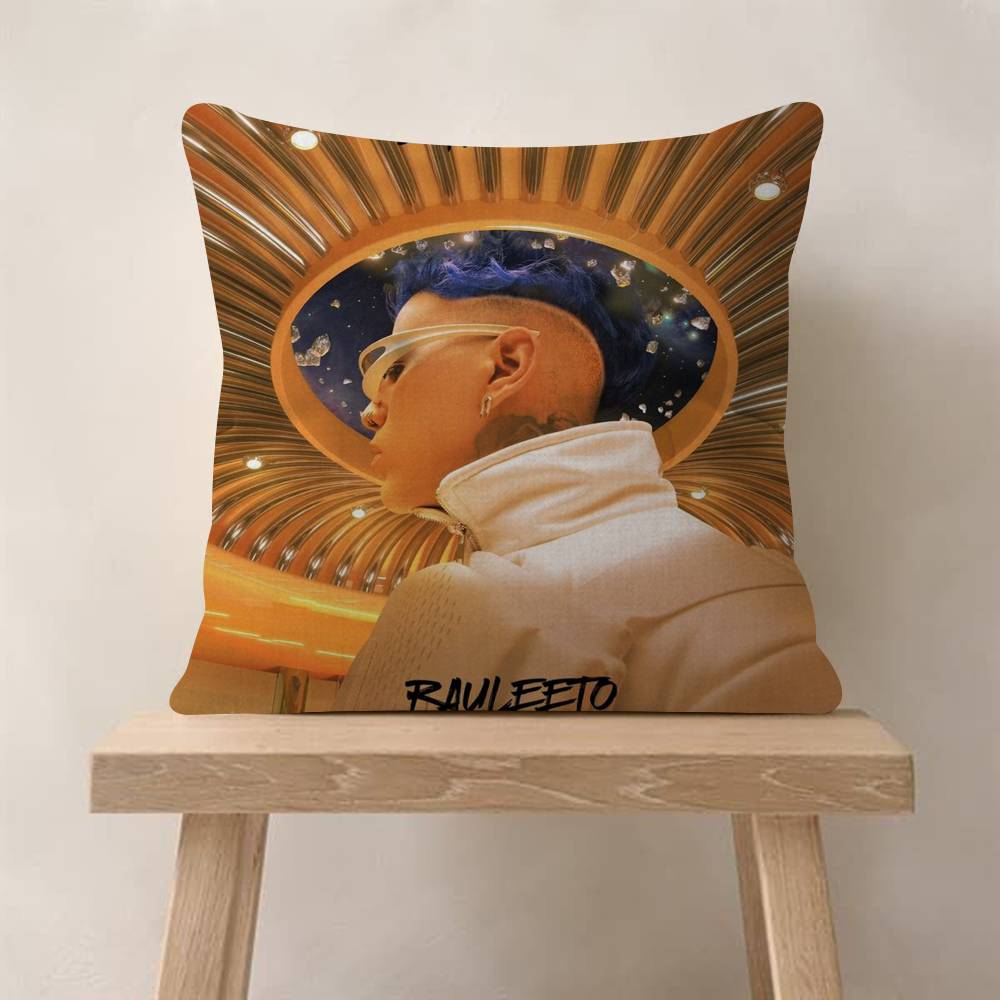 Rauw Alejandro Playa Saturno Singer Office Cushion Pillowcase Car Cushion Cover45X45CM Lumbar Pillowcase Sofa Pillowcover
