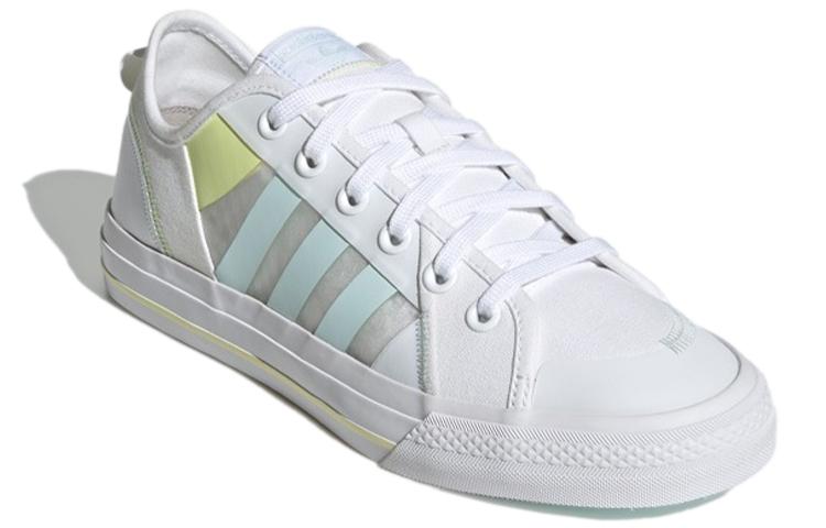 adidas Originals Nizza White Halomin Yellow Tint Women's’s GZ3397