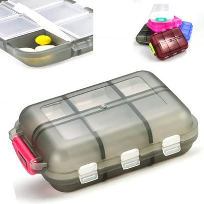 Tcare Tragbare Pillendose Faltbare Medizin Medikamente Pillen Kapsel Tabletten Behälter Boxen Kunststoff Leer Medikamenten Organizer Pillendose Etuis