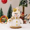 Snowman White Festive Plush Toy Charming Gnome Doll Versatile Christmas Piece Decoration