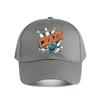 Crazy Bowling Strike Retro Typograph Baseball Cap Fashion Outdoor Sports Sunhat Unisex Snapback Cap Womens