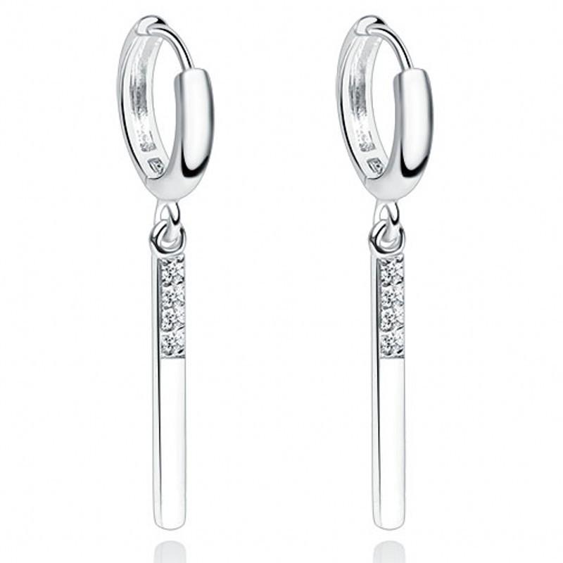 

Morning Glow Elegant Korean Stud Earrings: Simple, Versatile Imitation Silver Ear Clips for Women платиновий