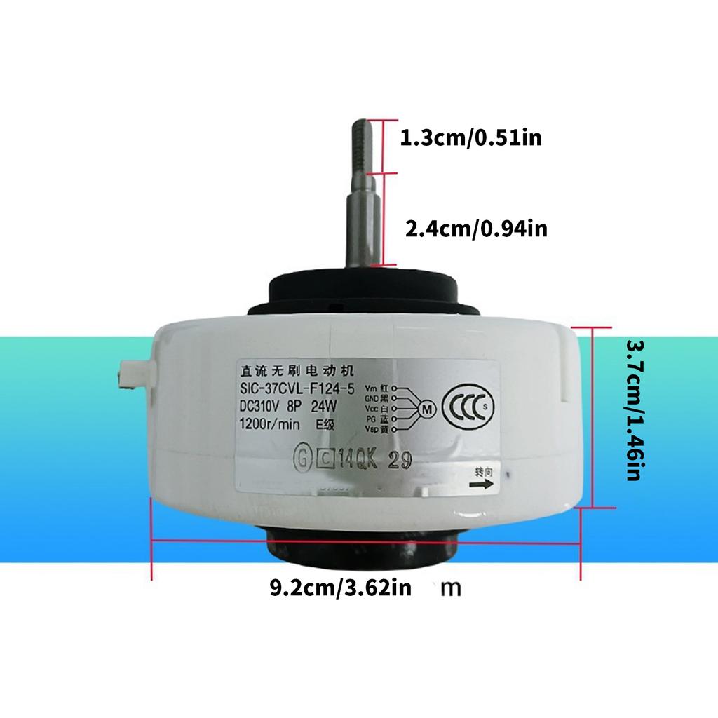 Versatile 3 Phase Brushless Electric Motor Electric Wind Turbine Generator ABS for DIY Wind Turbine & Hydroelectric