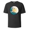 Unisex Sommer Muster Gedrucktes Kurzarm T-Shirt Modisches Und Einfaches Rundhals T-Shirt Vielseitiges T-Shirt