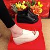 Slippers met dikke zool dames buitenschoenen 2025 zomer Europese en Amerikaanse stijl temperament waterdicht platform muffin plateauhak verhoogd cool sli