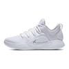 Nike Hyperdunk X Cushioning Slip Resistant Breathable Lightweight Low Top Basketball Shoes Men's White Blue AR0465-100(Team40-)