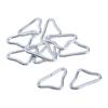 50Pcs Trampoline Triangular Rings Buckle Connector Trampoline Mat Triangle Rings Part for Indoor and Outdoor Use