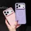 Custodia per cellulare di lusso da donna, colore solido, con diamanti scintillanti, magnetica, applicabile per Apple 17, per iPhone 16pro, TPU premium