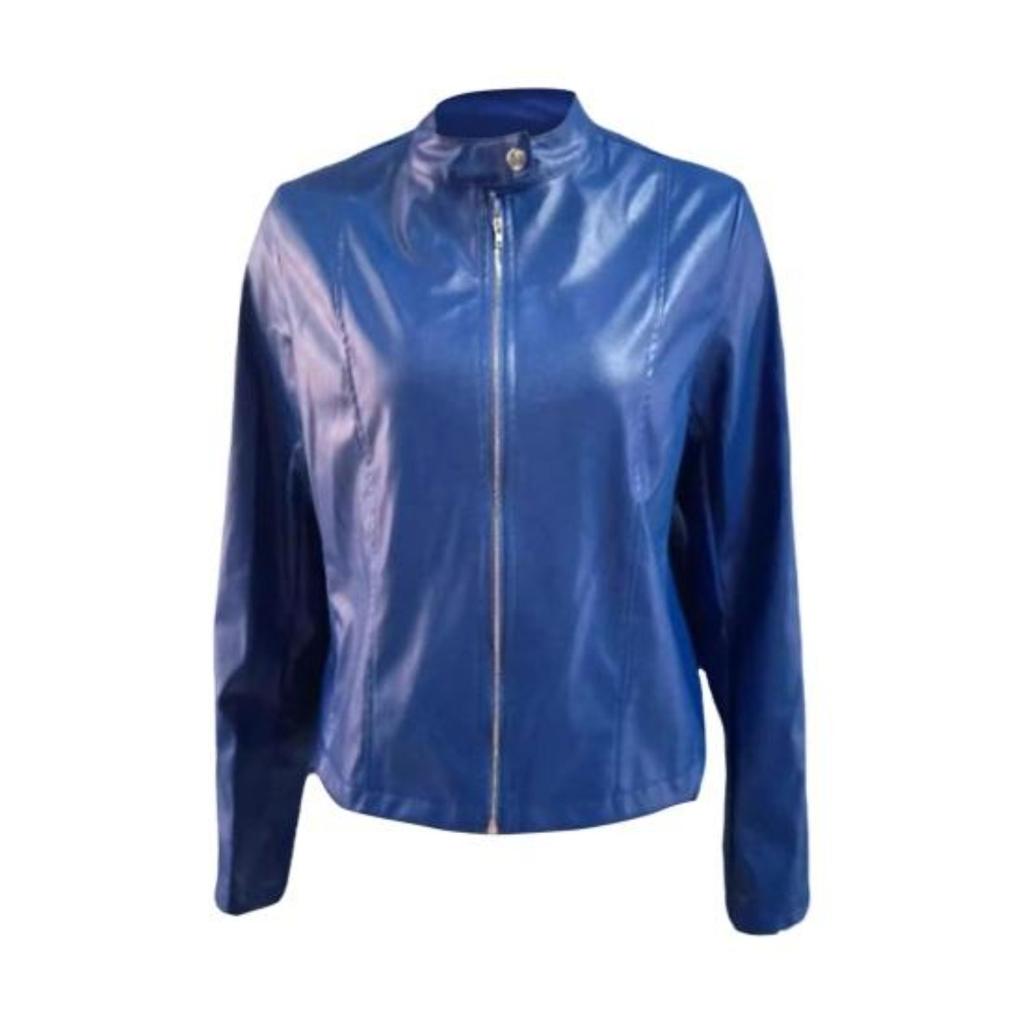 Damen Fliegerjacke, kurze, dünne Jacke, Stehkragen, Reißverschluss, Oberbekleidung, Bürodame, Freizeitmantel für den Alltag auf der Straße, Urlaub