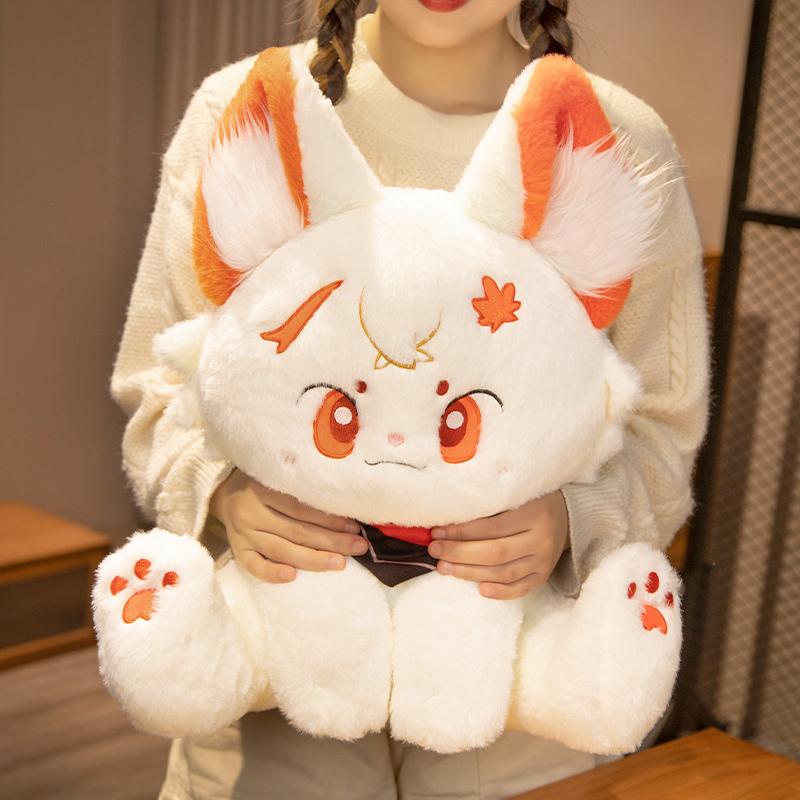 Kawaii Genshin Impact Cat Plush Animal MIHOYO Kaedehara Kazuha Doll Game Cartoon Balladeer Wanderer Toy Neuvillette Furina