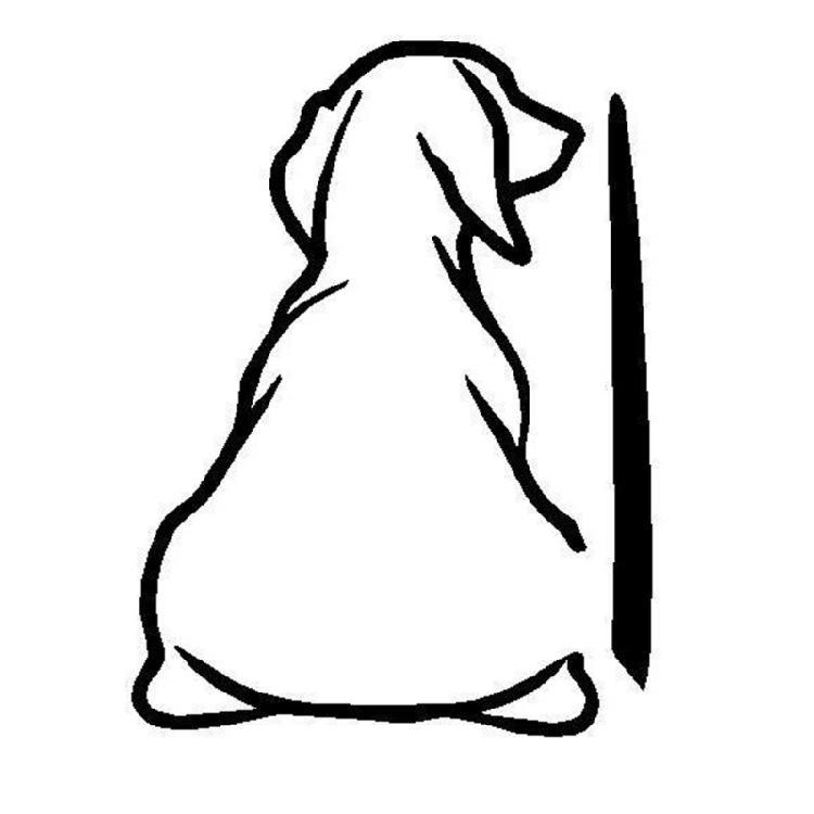 Smiling Puppy Car Window Sticker Removable Decal Personalizes Pet Car Accessories for Vehicles Glass Surfaces Gifts