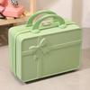 OEING 14-inch Bowknot Cosmetic Travel Case