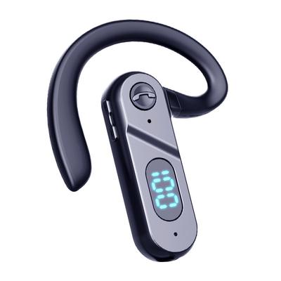 Knochenleitungs-Bluetooth-Headset, kabellos, großer Akku, Digitalanzeige, Sprachsteuerung, Beantwortung nicht im Ohr