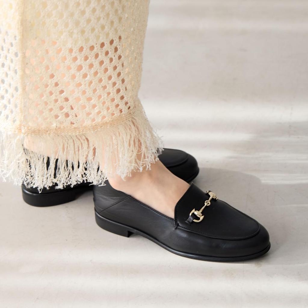 Bit Black 245 HIMIKO/Himiko/Babouche Loafers/631104