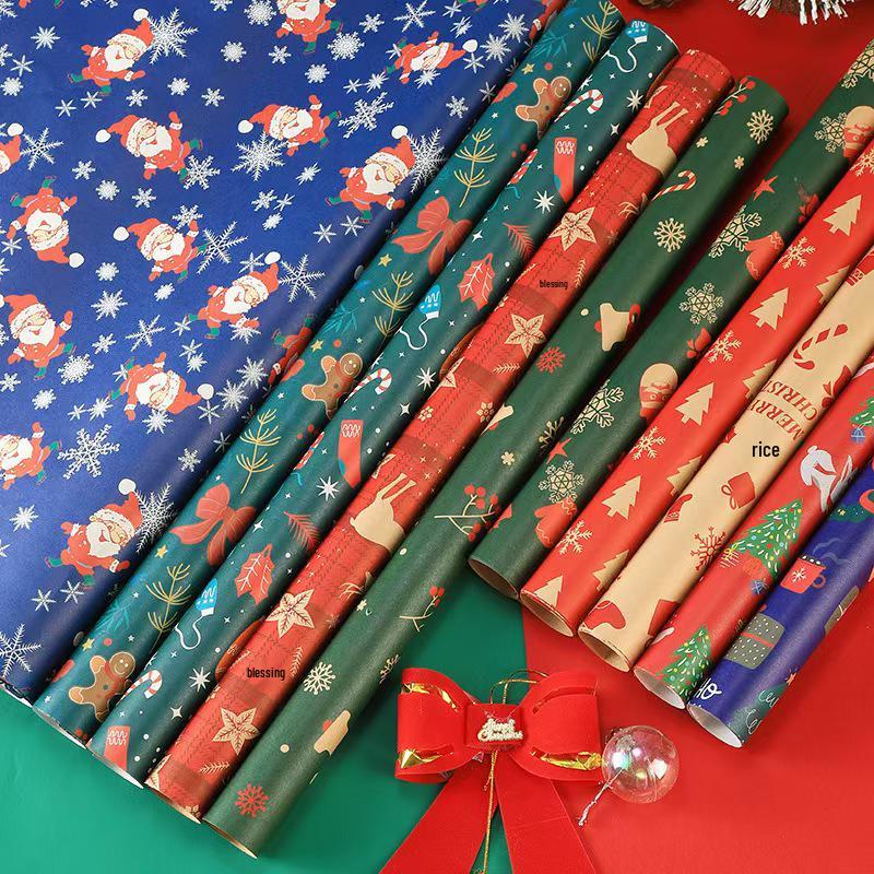 New Large Universal Christmas Wrapping Paper - Hot-Selling Cross-Border Design