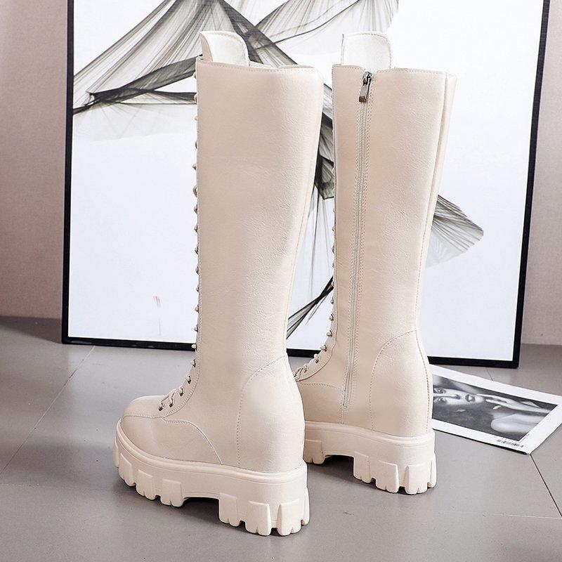 Details about New Women Punk Pointy Toe Knee High Boots Chunky Block Heel Cowboy Shoes Pumps L Details about New Women Punk Pointy Toe Knee High Boots Chunky Block Heel Cowboy Shoes Pumps L