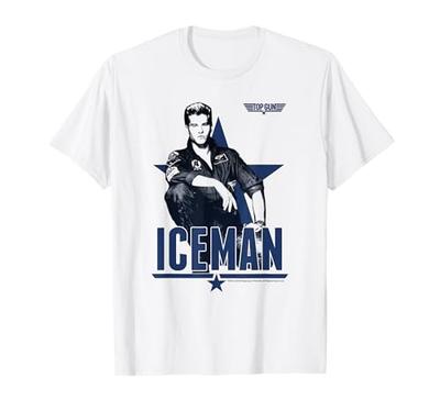 Top Gun Iceman Star Poster T-Shirt