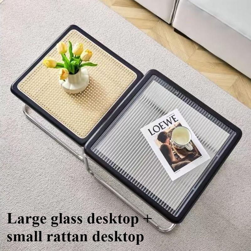 Nordic Coffee Table Living Room Small Side Table Light Luxury Modern Bedroom Nightstand Creative Home Decoration Furniture