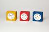 Lemnos Alarm Clock, Analog, Farbe, Natural Wood, Red, PA25-01 RE