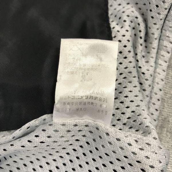 Wilson USA 100% Nylon Coach Jacket Men M Black Hit Union Vintage(USED)