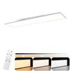 LED Ceiling Light - NETTLIFE - 100 X 25 Cm - Remote Control - 24 W - Warm White
