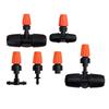 10Pcs Hanging Misting Nozzle Fog Nozzle Hanging Anti Drip Misting Sprinkler Kits For Hoses Mist Water Sprayer