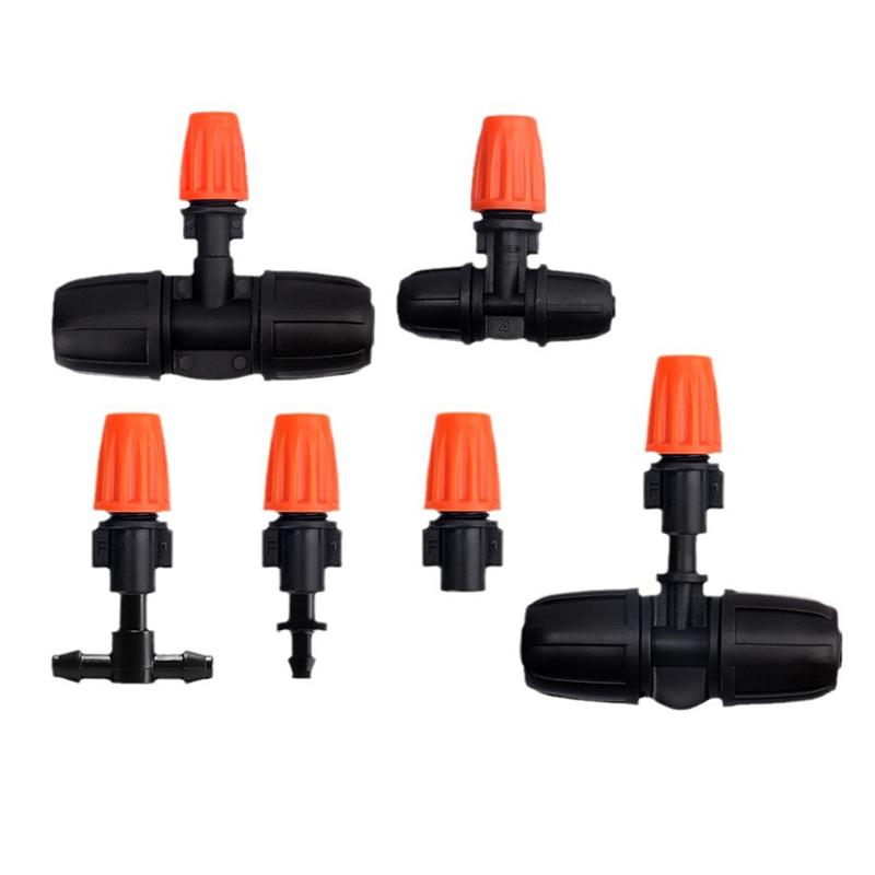 10Pcs Hanging Misting Nozzle Fog Nozzle Hanging Anti Drip Misting Sprinkler Kits For Hoses Mist Water Sprayer
