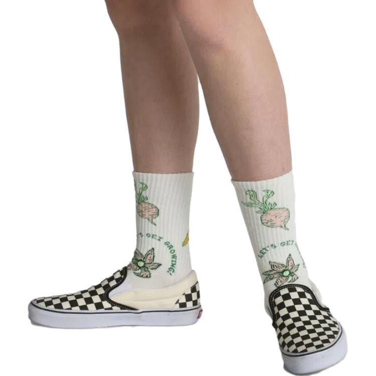 Vans Crew Socks Women's 1 Pack Ecru VN0007A3FS8