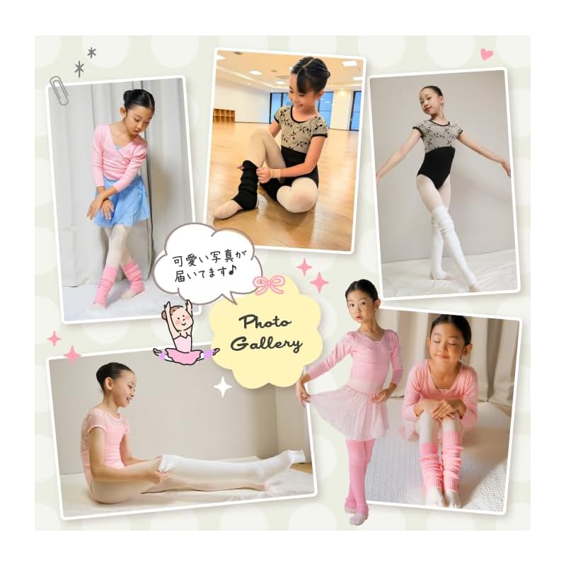 Merrytutu Ballett-Beinwärmer, Gestrickt, Lang und Kurz, für Kinder und Erwachsene, Tanz und Rhythmische Sportgymnastik (Lila, Erwachsenengröße L)