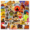 Pick Up Leaks! 50 Western Elements Series Dusk Redemption Stickers Personalized Luggage Motorcycle Helmet Painting