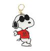 Snoopy Rubber Keychain Joe Cool -