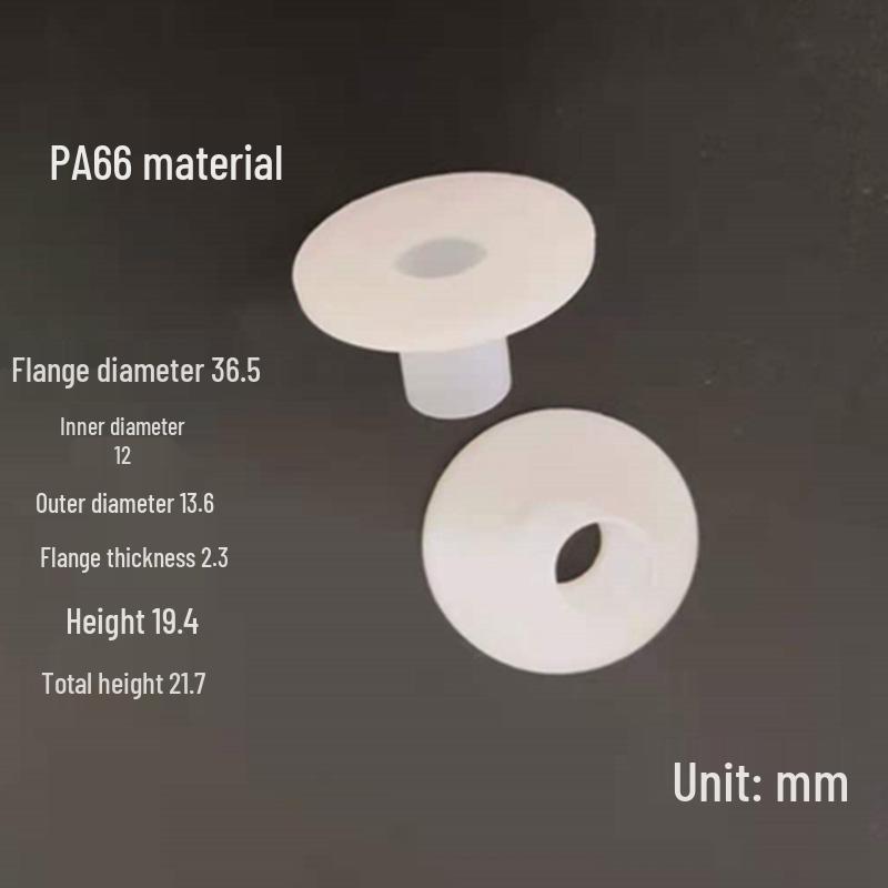 Nylon Wear-Resistant Insulating Step Washer Bolt Liner - Male-Female Screw Bushing